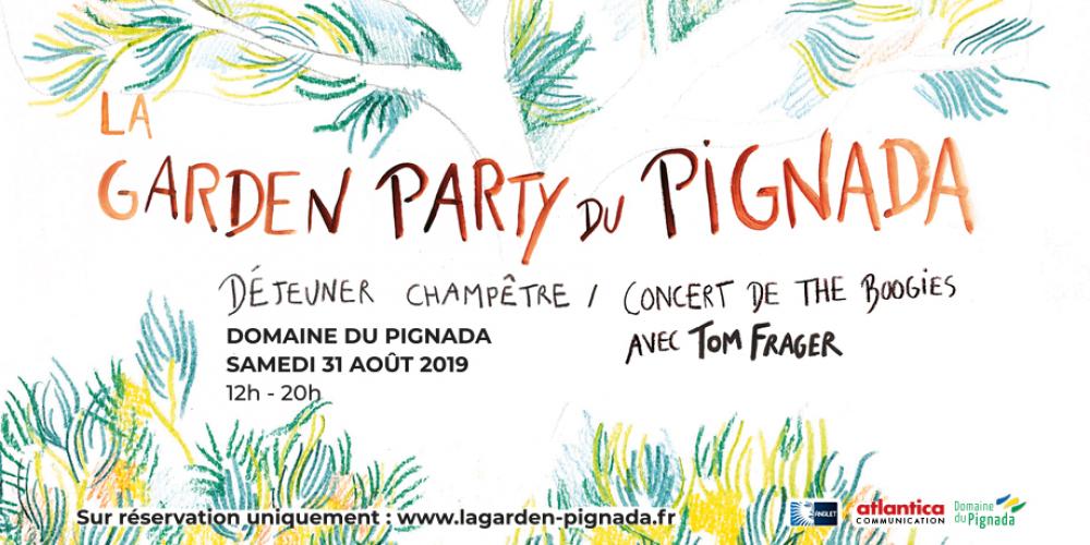 Rendez-vous le 31 Août pour La Garden Party du Pignada 